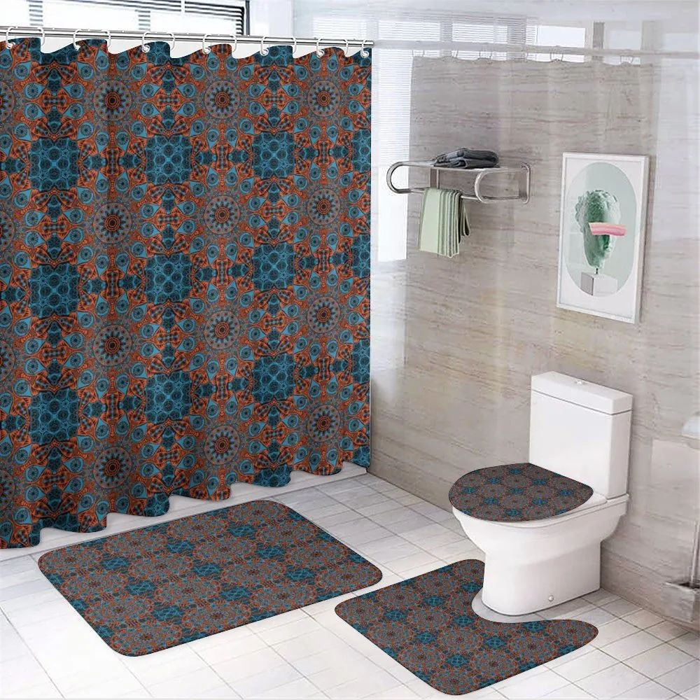 Chinese Lace Motif — 4-Piece Bathroom Set preview