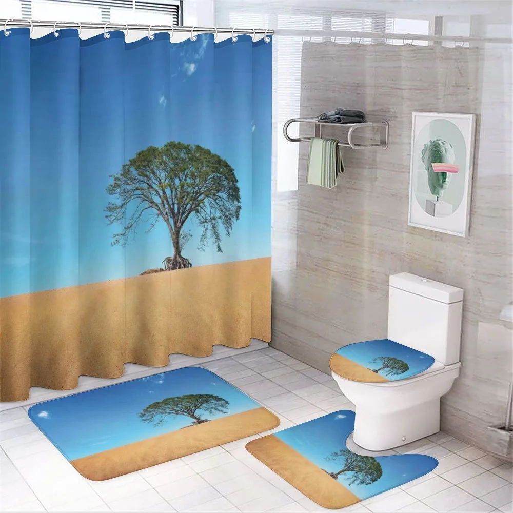 Desert Summer Solitude — 4-Piece Bathroom Set preview