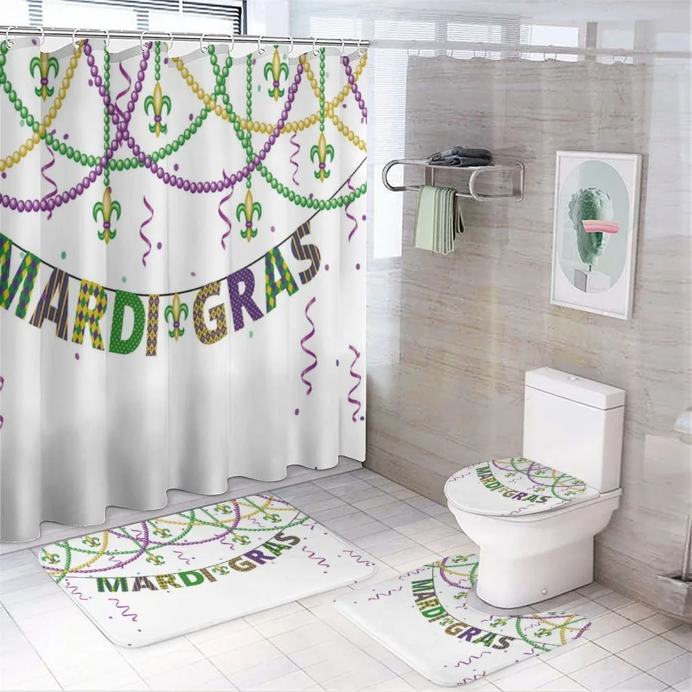 Fleur De Lis Beads — 4-Piece Bathroom Set preview