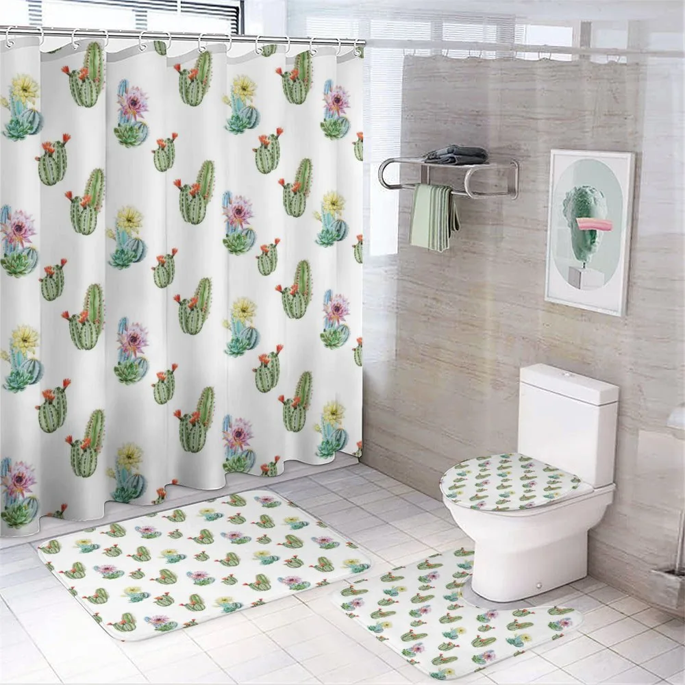 Hawaiian Bouquet Vintage — 4-Piece Bathroom Set preview