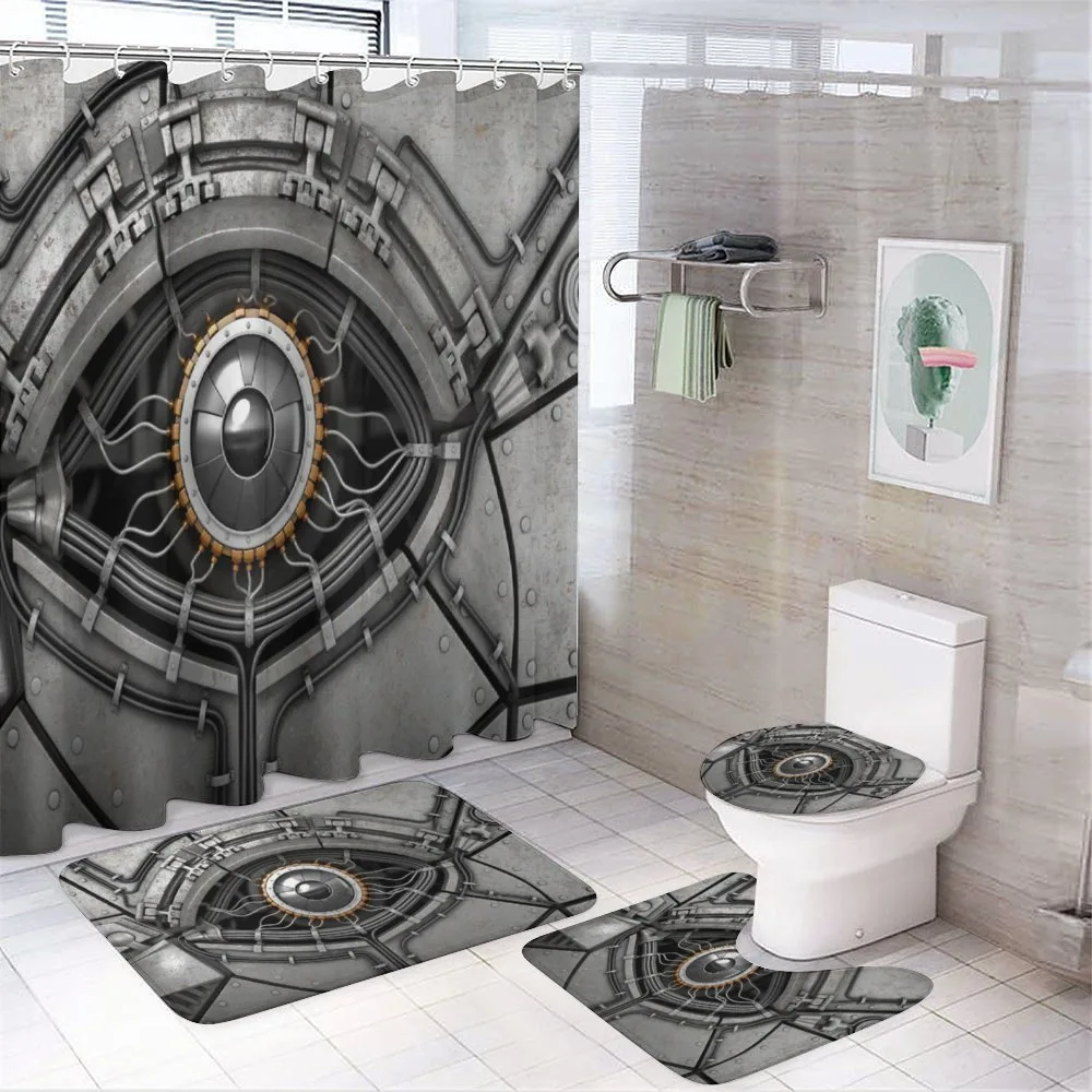 Robot Eye Wires Technology — 4-Piece Bathroom Set preview
