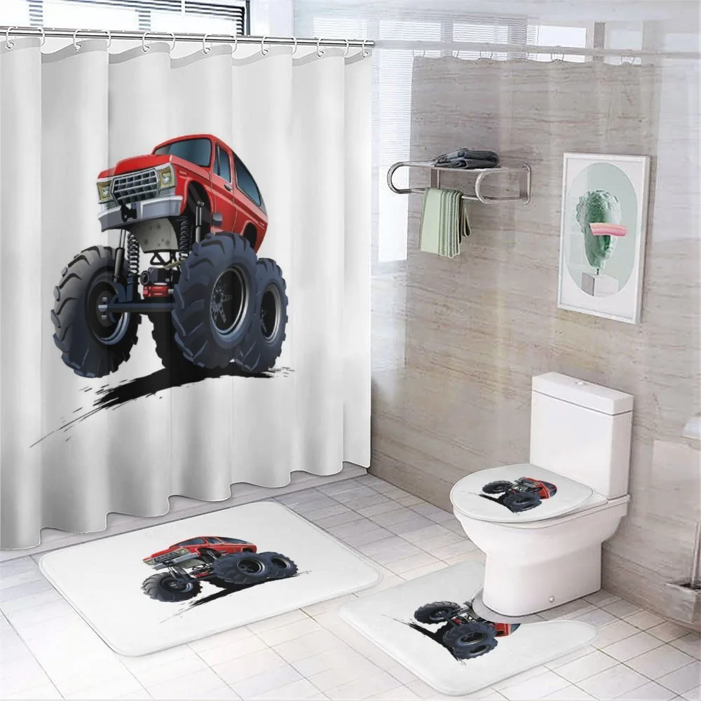 Extreme Off Road Race — 4-Piece Bathroom Set preview