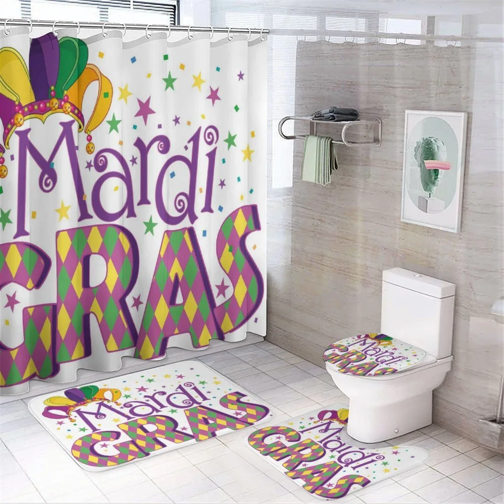 Joyful Party Theme — 4-Piece Bathroom Set preview