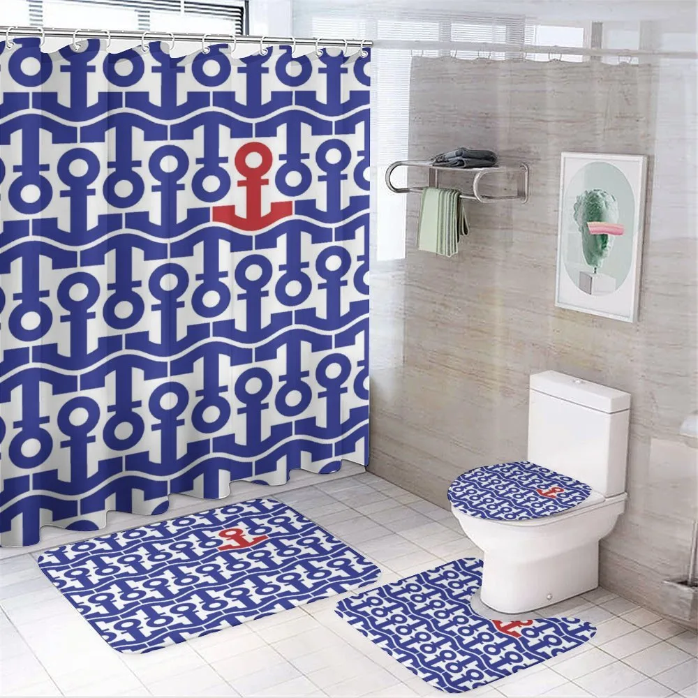 Ship Journey Sea Ocean — 4-Piece Bathroom Set preview