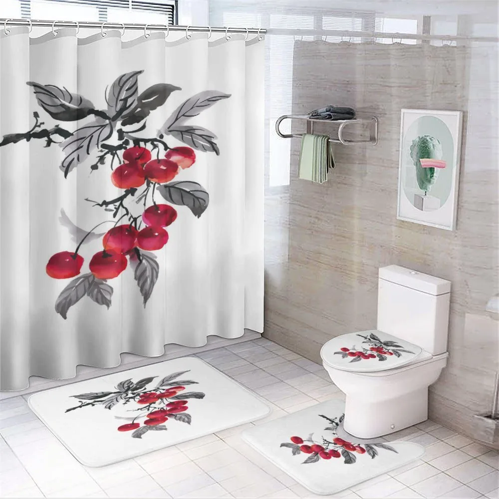 Branch of Rowan Artwork — 4-Piece Bathroom Set preview