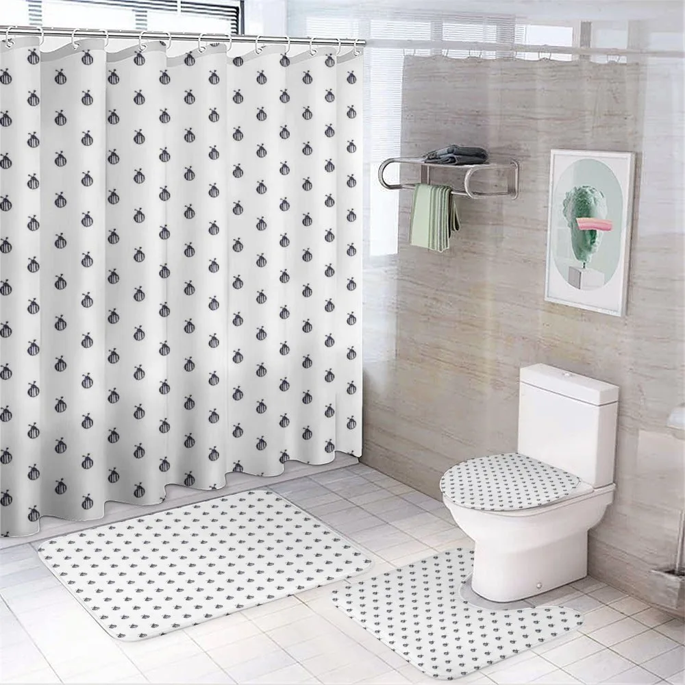 Doodle Style Insects — 4-Piece Bathroom Set preview