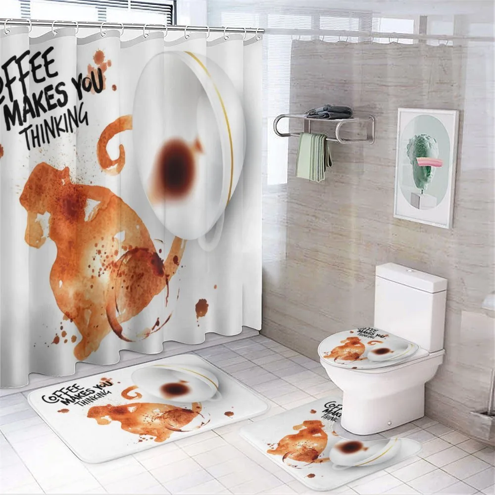 Thinking Monkey Fun — 4-Piece Bathroom Set preview