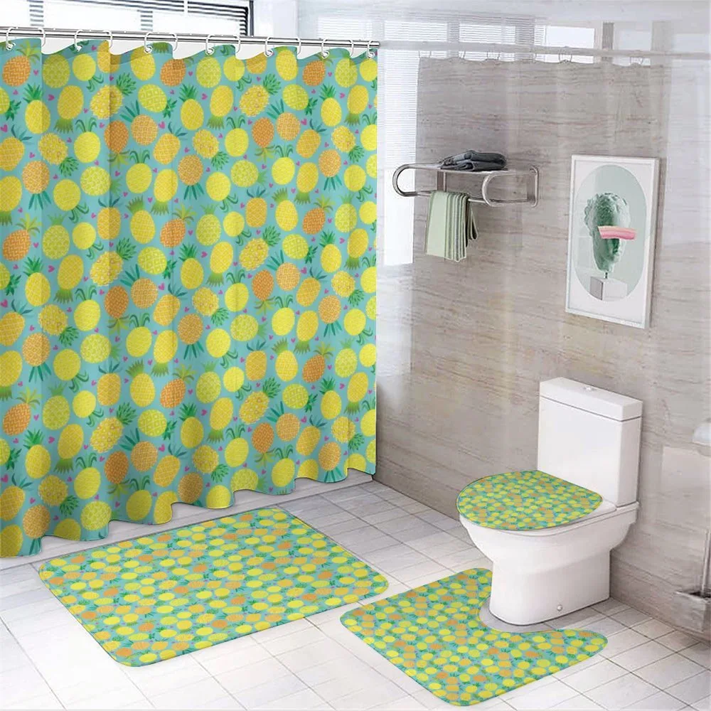 Hearts Stars Scales — 4-Piece Bathroom Set preview