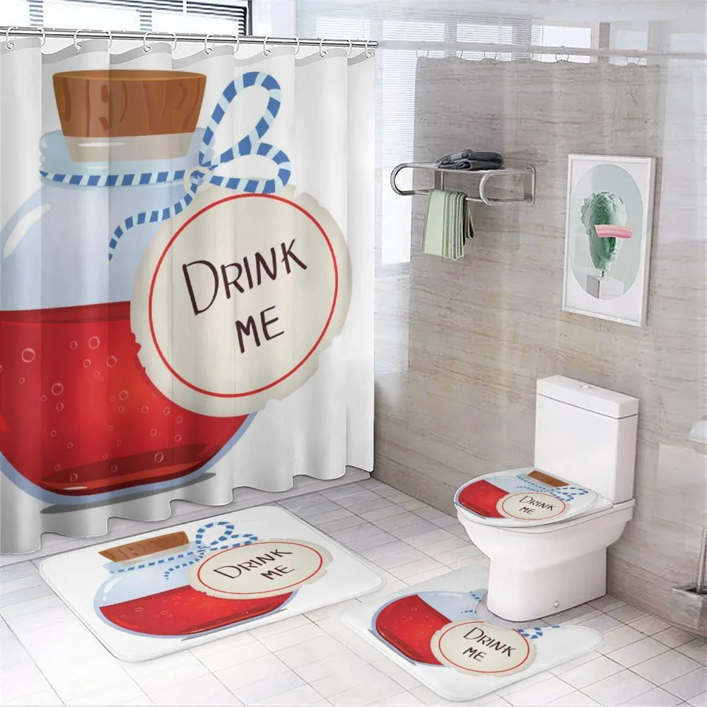 Drink Me Potion in Bottle — 4-Piece Bathroom Set preview