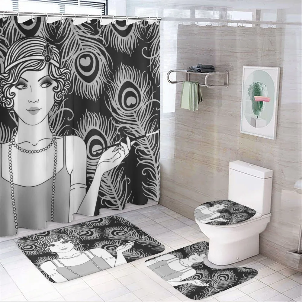Retro Party Concept — 4-Piece Bathroom Set preview