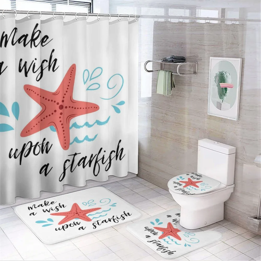 Make a Wish upon a Starfish — 4-Piece Bathroom Set preview