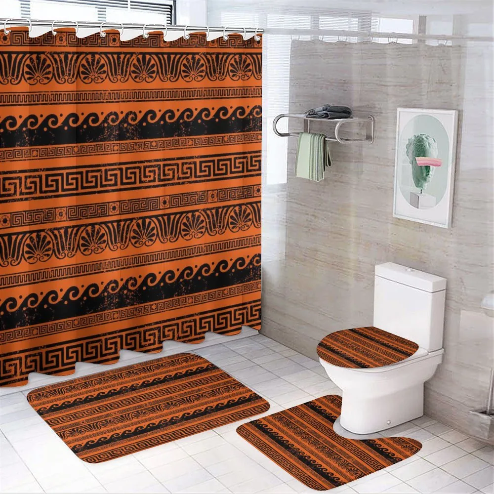 Old Border Ornaments — 4-Piece Bathroom Set preview