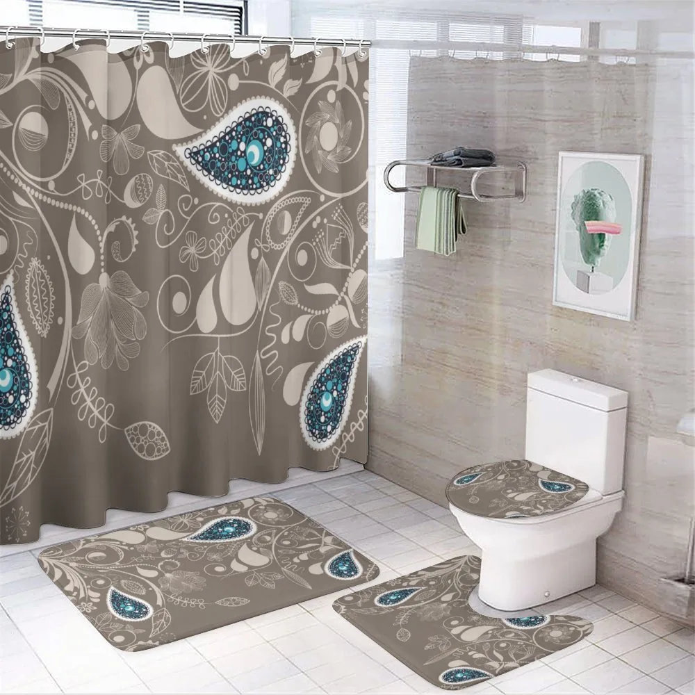 Orienta Swirled Branch — 4-Piece Bathroom Set preview