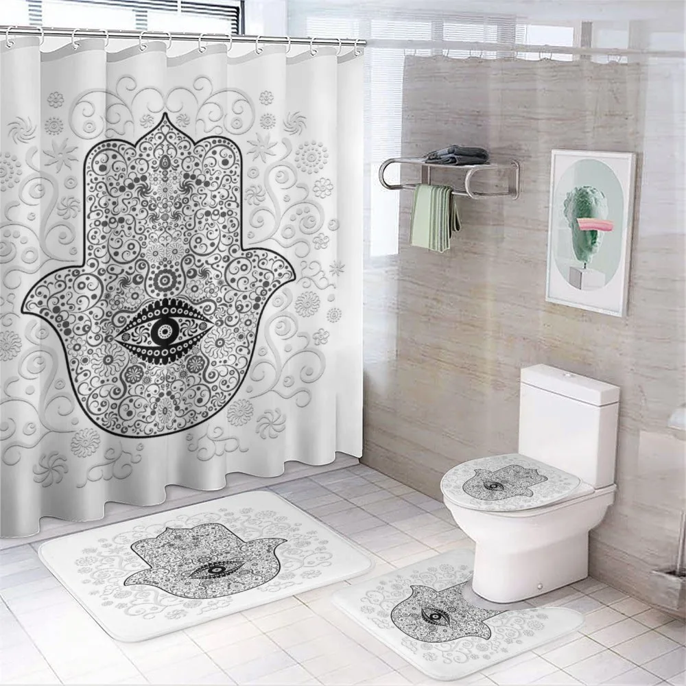 Protection Sign Luck — 4-Piece Bathroom Set preview