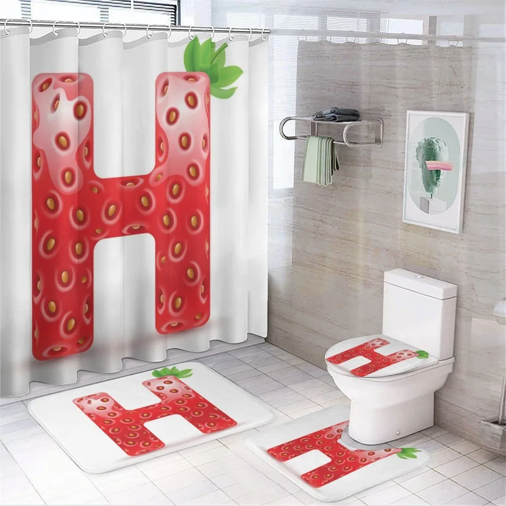 Agriculture Language — 4-Piece Bathroom Set preview
