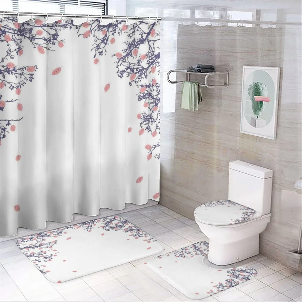 Autumn Foliage Design — 4-Piece Bathroom Set preview