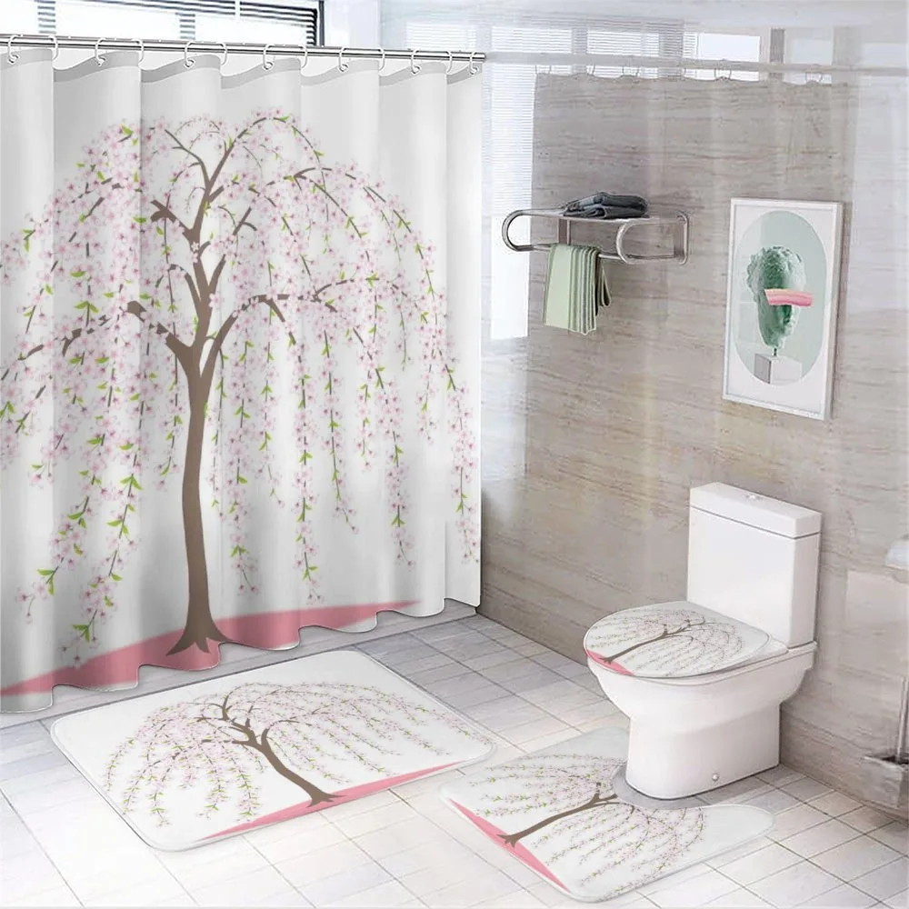 Flowers Oriental — 4-Piece Bathroom Set preview