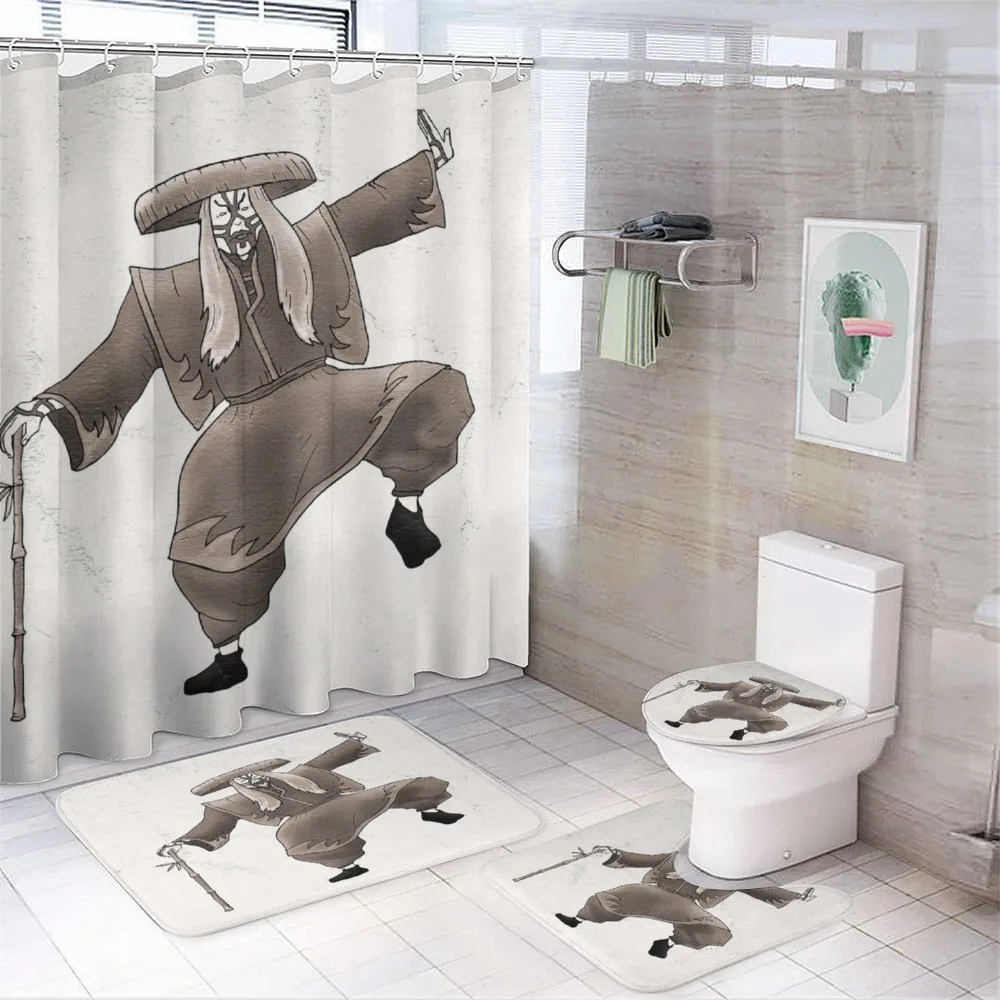 Orient Artist Pose — 4-Piece Bathroom Set preview