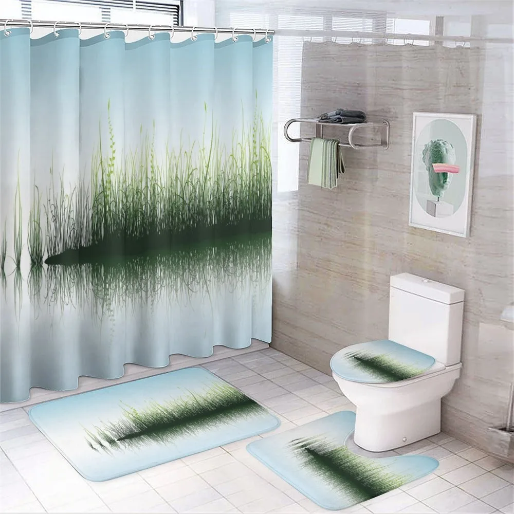Spring Time Sunset Lake — 4-Piece Bathroom Set preview