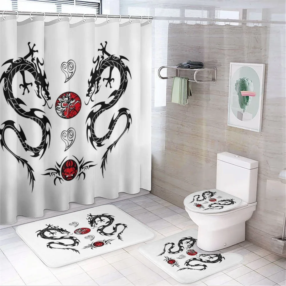 Tattoo Asian — 4-Piece Bathroom Set preview
