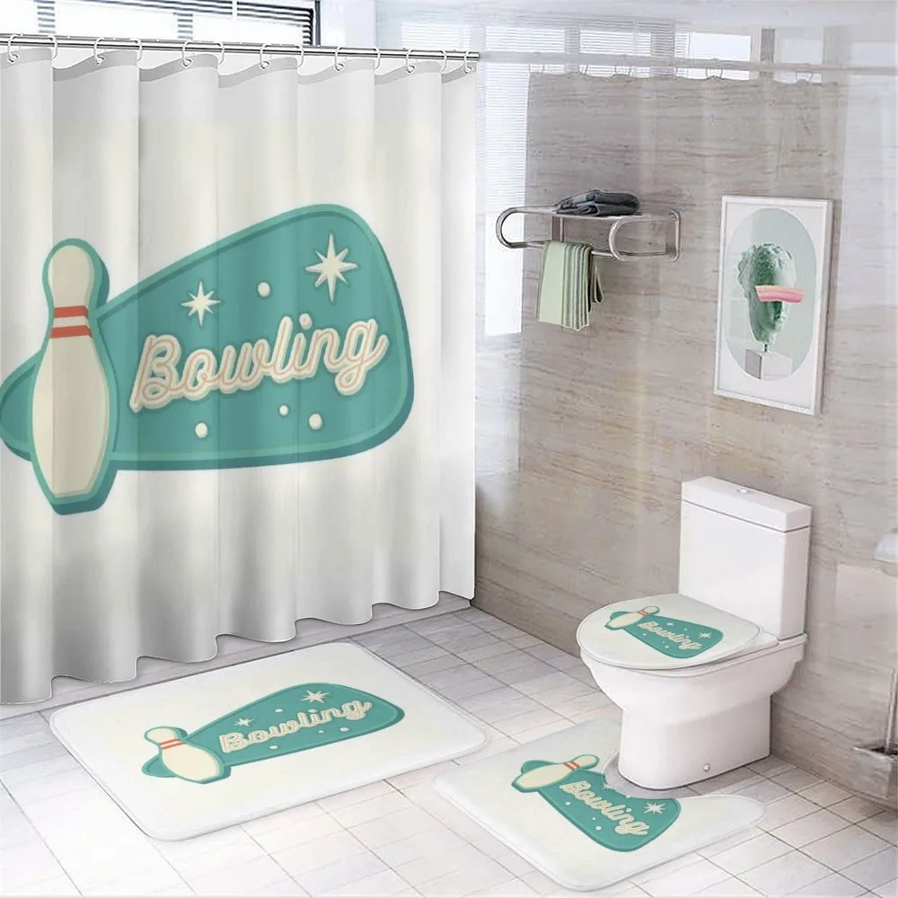 Vintage American Hobby — 4-Piece Bathroom Set preview