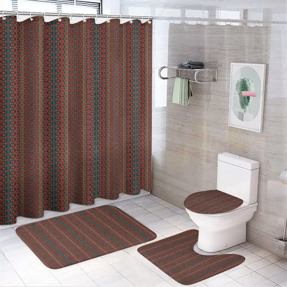 Indigenous Folklore — 4-Piece Bathroom Set preview