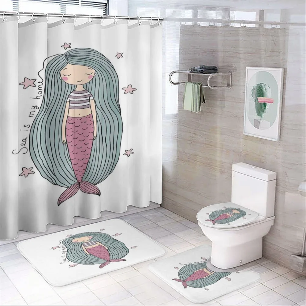 Sea is My Home Girl — 4-Piece Bathroom Set preview