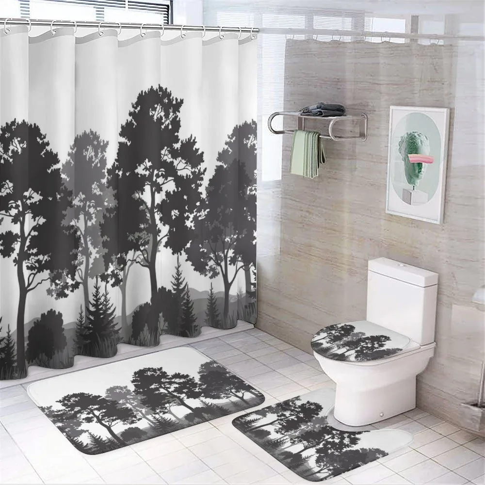 Summer Forest — 4-Piece Bathroom Set preview