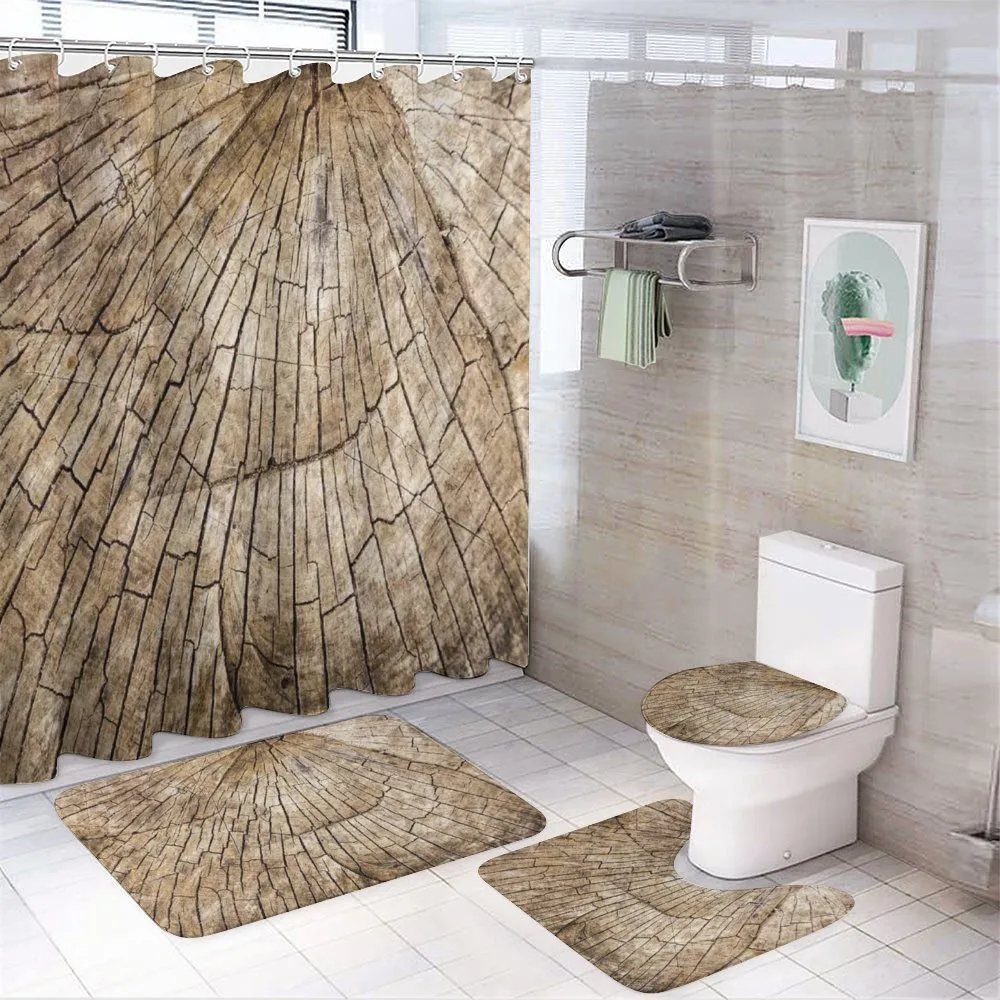 Wooden Nature Forest — 4-Piece Bathroom Set preview